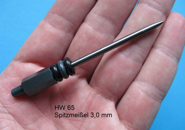 HW 65 – Meißel 3.0 mm, verschiedene Formen